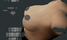 3Dシミュレーションで理想のバストを可視化 イメージ